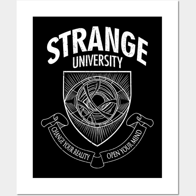 Strange University Wall Art by reintdale